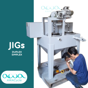 JIG concentrador gravimétrico